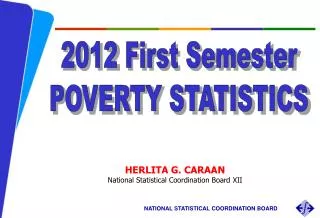 HERLITA G. CARAAN National Statistical Coordination Board XII