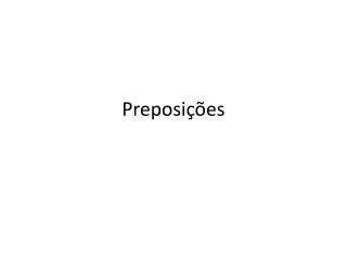 preposi es