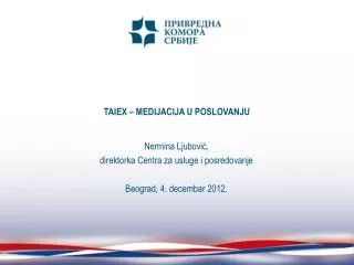 taiex medijacija u poslovanju