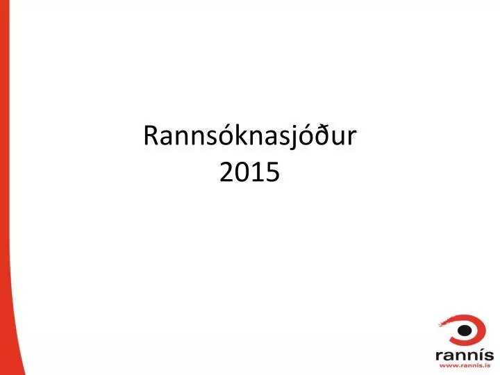 ranns knasj ur 2015