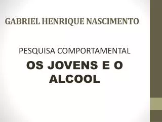 gabriel henrique nascimento