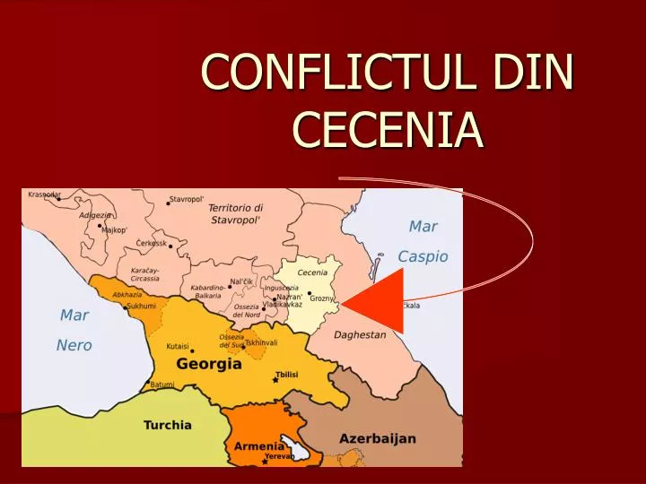 conflictul din cecenia