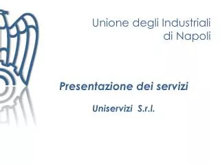 presentazione dei servizi