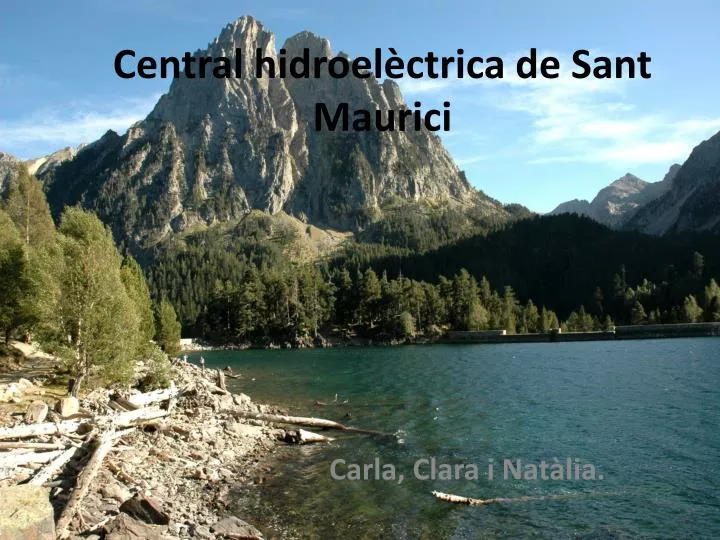 central hidroel ctrica de sant maurici