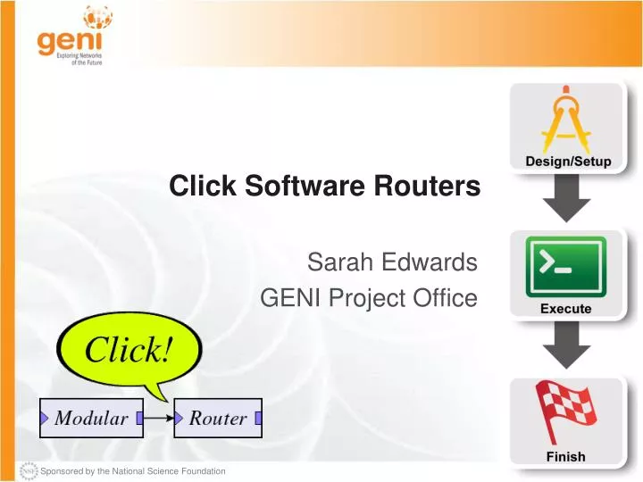 click software routers