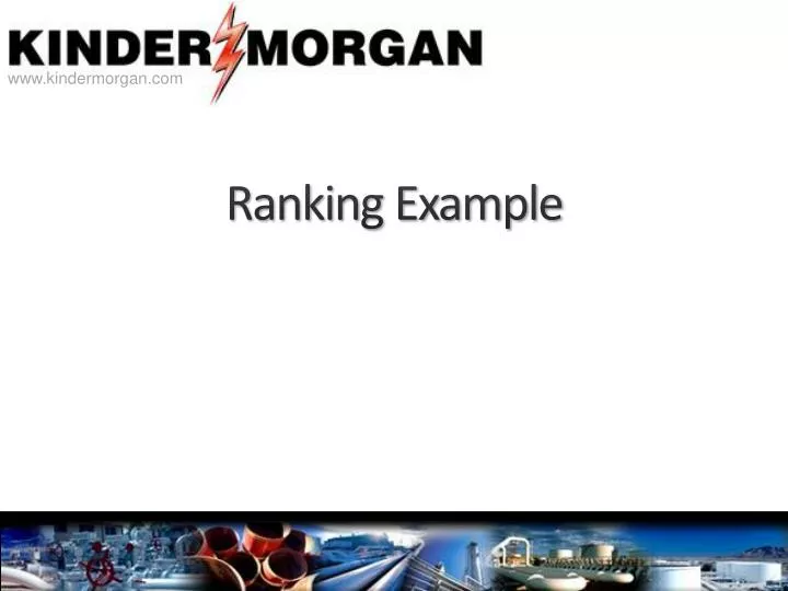 ranking example