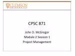 CPSC 871 - slide 1