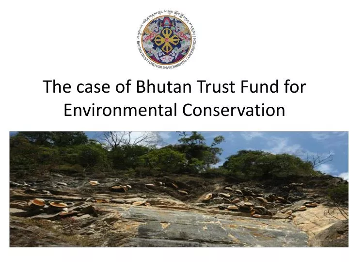 the case of bhutan trust fund for environmental conservation