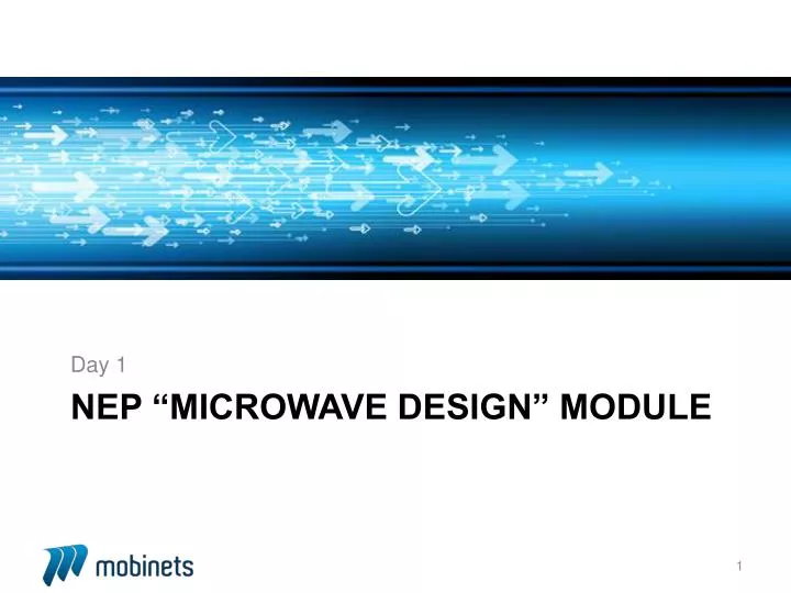 nep microwave design module