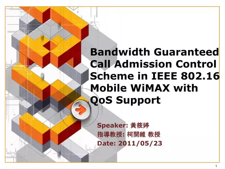 bandwidth guaranteed call admission control scheme in ieee 802 16 mobile wimax with qos support