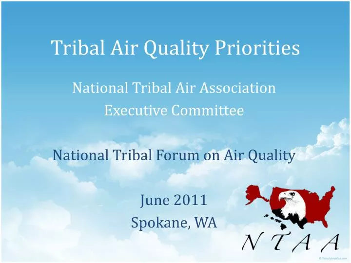 tribal air quality priorities