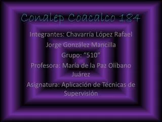 conalep coacalco 184