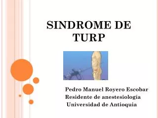 sindrome de turp
