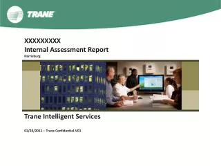 XXXXXXXXX Internal Assessment Report Harrisburg