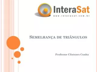 semelhan a de tri ngulos