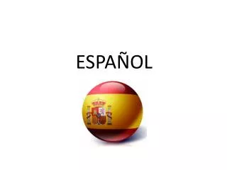 espa ol