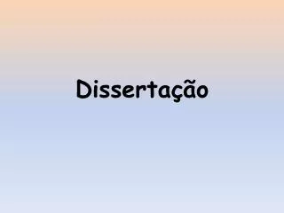 disserta o