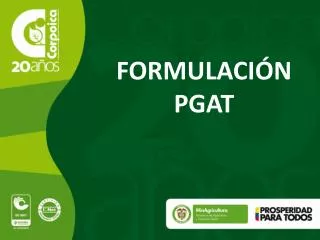 formulaci n pgat