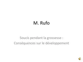 m rufo