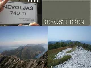 bergsteigen