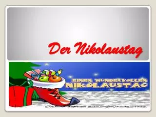 der nikolaustag