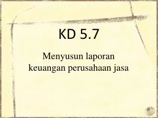 kd 5 7