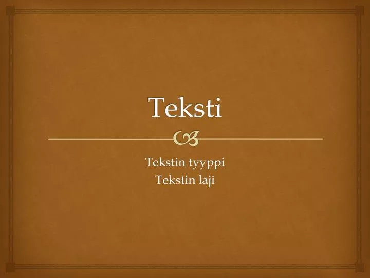 teksti