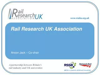 Rail Research UK Association