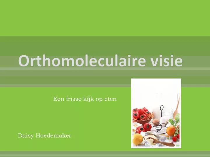 orthomoleculaire visie