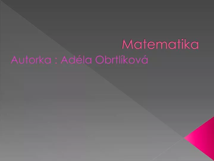 matematika