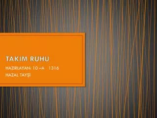 takim ruhu