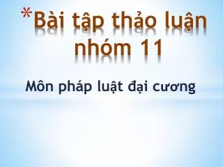 b i t p th o lu n nh m 11