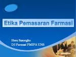 Heru Sasongko D3 Farmasi FMIPA UNS - slide 1
