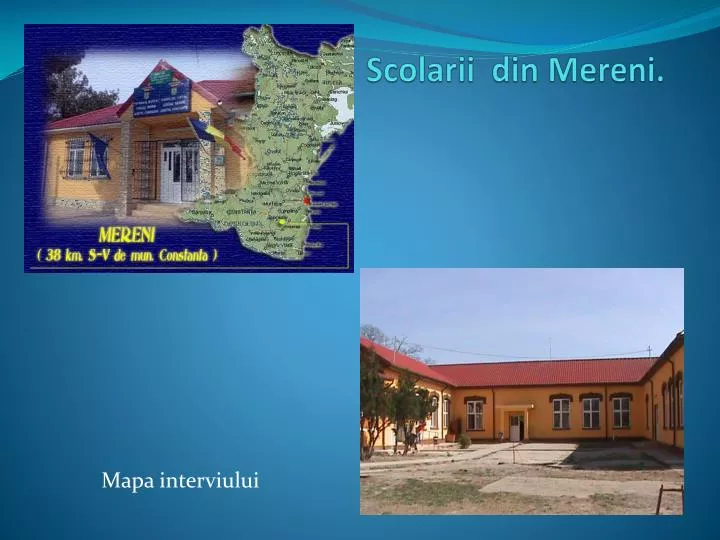 scolarii din mereni