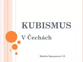 kubismus