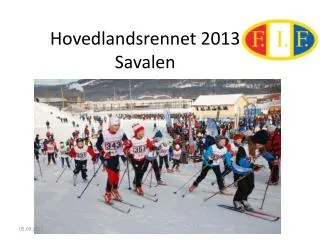 hovedlandsrennet 2013 savalen