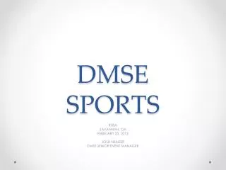 DMSE SPORTS