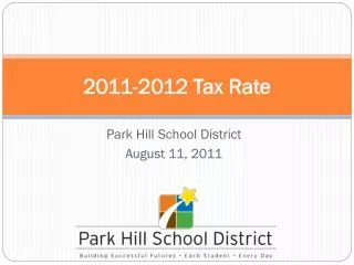 2011-2012 Tax Rate