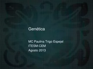 gen tica