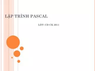 l p tr nh pascal