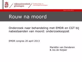 rouw na moord