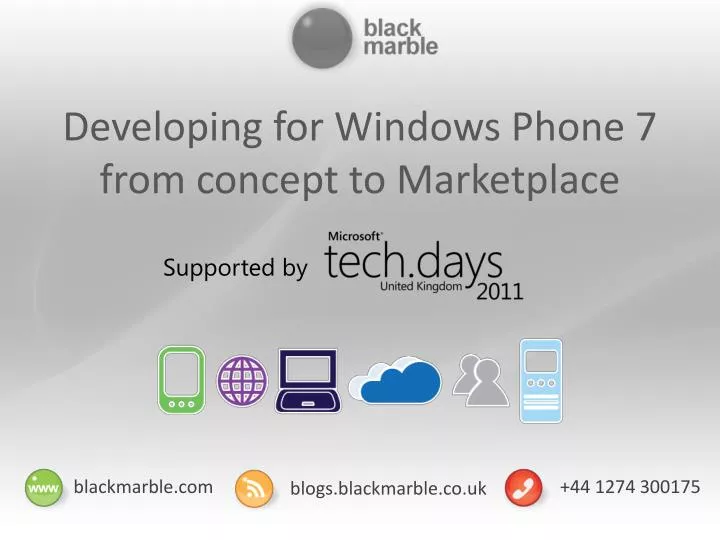 developing for windows phone 7 from concept to marketplace