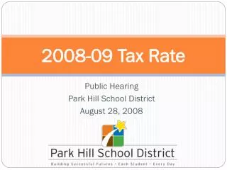 2008-09 Tax Rate