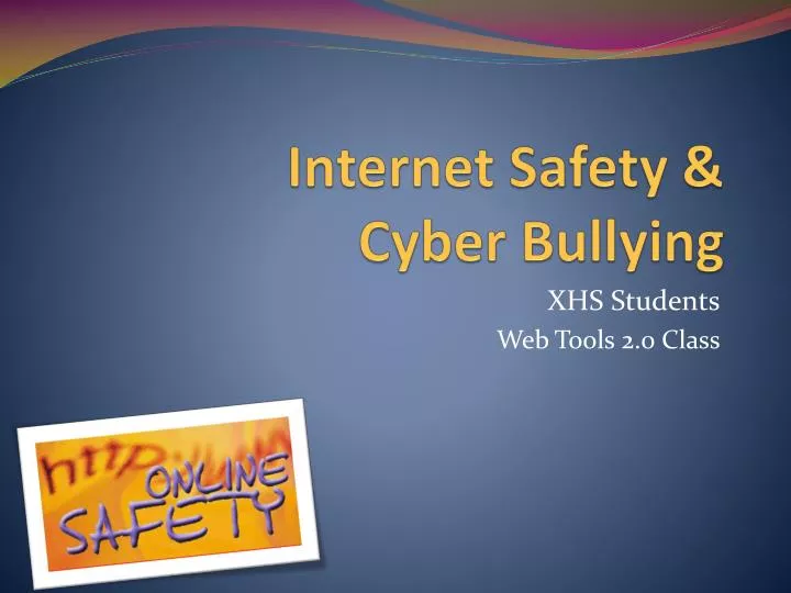 internet safety cyber bullying