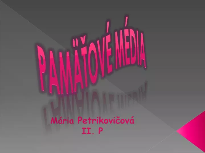 m ria petrikovi ov ii p