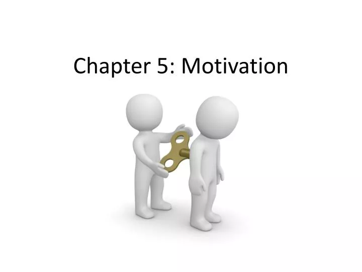 chapter 5 motivation