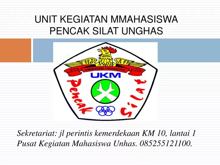 unit kegiatan mmahasiswa pencak silat unghas