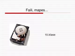 faili mapes