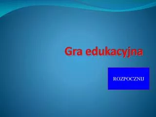 gra edukacyjna