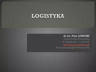 logistyka